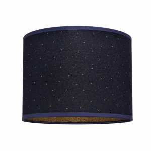 Fashion HELAM Abat-jour Abba E27 Ø20/hauteur 15 cm bleu/doré