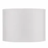Outlet HELAM Abat-jour Alba, Ø 20 cm, E27, blanc/doré