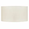 Outlet HELAM Abat-jour Alba, Ø 45 cm, E27, écru