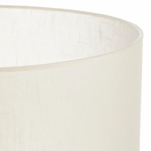 Outlet HELAM Abat-jour Alba, Ø 45 cm, E27, écru