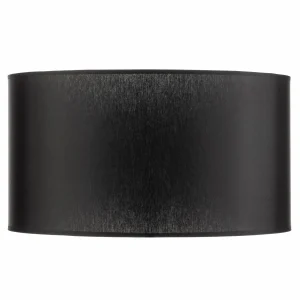 Cheap HELAM Abat-jour Alba, Ø 45 cm, E27, noir