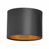 Flash Sale HELAM Abat-jour Alba, Ø 20 cm, E27, noir/doré