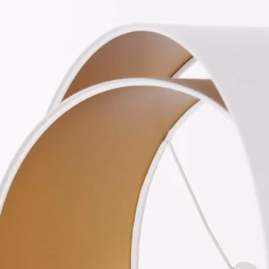 Cheap Maco Design Abat-jour Chloé, Ø 50 cm, blanc, doré