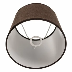 Clearance Duolla Abat-jour Classic S, tissé, brun