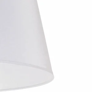 Discount Duolla Abat-jour Cone hauteur 22,5 cm, chintz blanc