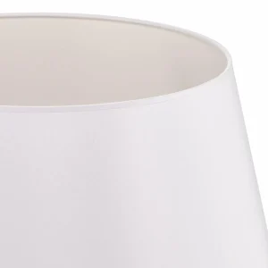 New Duolla Abat-jour Cone hauteur 25,5 cm, chintz blanc