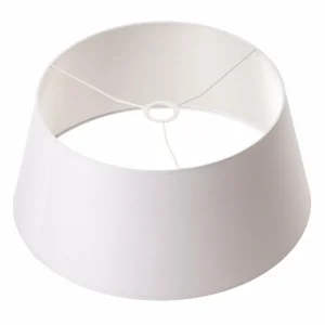 Discount Duolla Abat-jour Cone hauteur 22,5 cm, chintz blanc