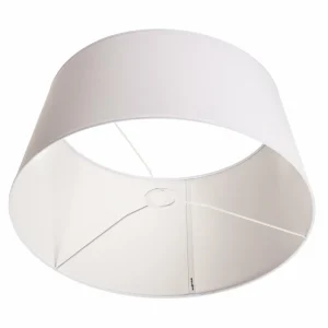 New Duolla Abat-jour Cone hauteur 25,5 cm, chintz blanc