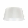 Shop Duolla Abat-jour Cone hauteur 22,5 cm, chintz écru/blanc