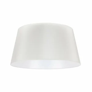Shop Duolla Abat-jour Cone hauteur 22,5 cm, chintz écru/blanc