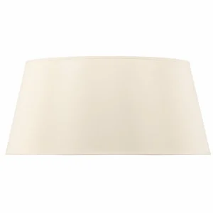 Shop Duolla Abat-jour Cone hauteur 22,5 cm, chintz écru/blanc