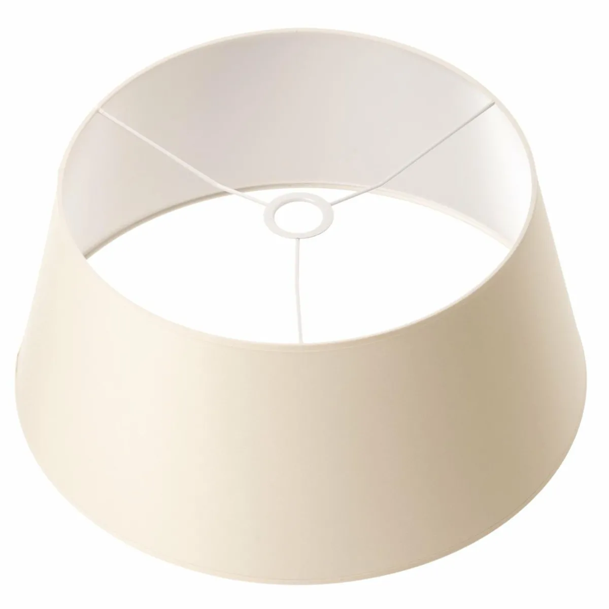 abatjour_cone_hauteur__cm_chintz_crublanc_6.webp Shop Duolla Abat-jour Cone hauteur 22,5 cm, chintz écru/blanc
