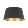 Store Duolla Abat-jour Cone hauteur 25,5 cm, graphite/or