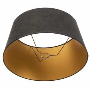 Store Duolla Abat-jour Cone hauteur 25,5 cm, graphite/or