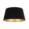Flash Sale Duolla Abat-jour Cone hauteur 25,5 cm, noir/or