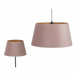 Best Duolla Abat-jour Cone hauteur 22,5 cm, rose/or