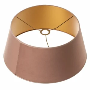 Best Duolla Abat-jour Cone hauteur 22,5 cm, rose/or