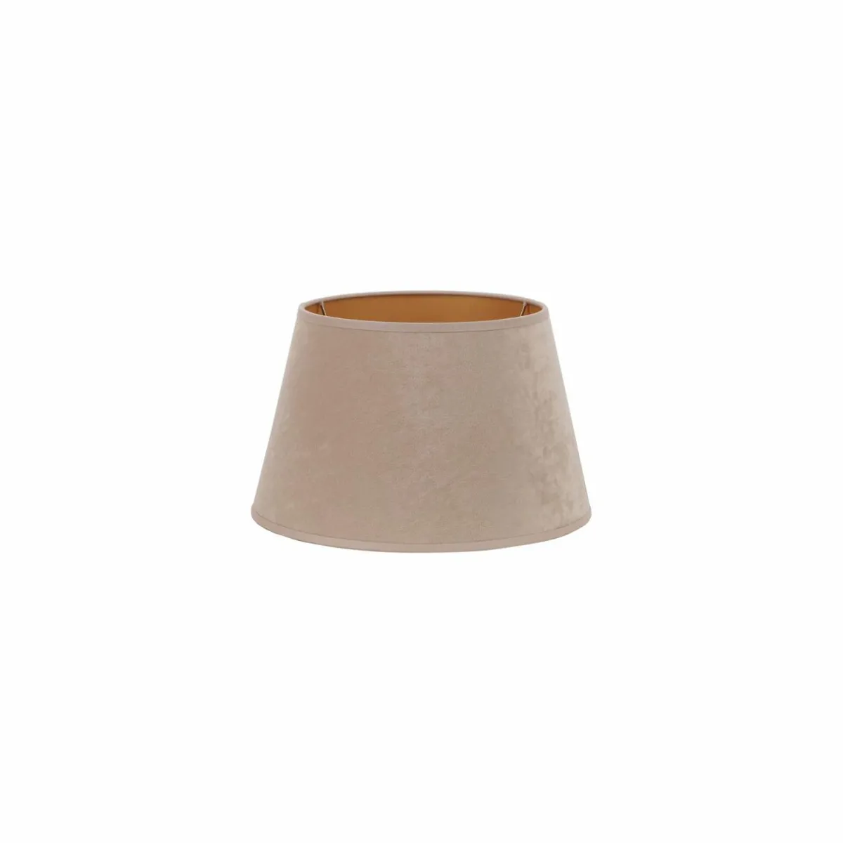 abatjour_cone_hauteur_cm_beigedor_0-1.webp Best Sale Duolla Abat-jour Cone hauteur 18 cm, beige/doré