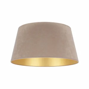 Cheap Duolla Abat-jour Cone hauteur 25,5 cm, beige/doré