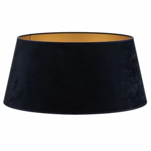Hot Duolla Abat-jour Cone hauteur 25,5 cm, bleu foncé/doré