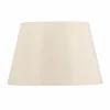 Outlet Duolla Abat-jour Cone hauteur 18 cm, chintz écru/blanc