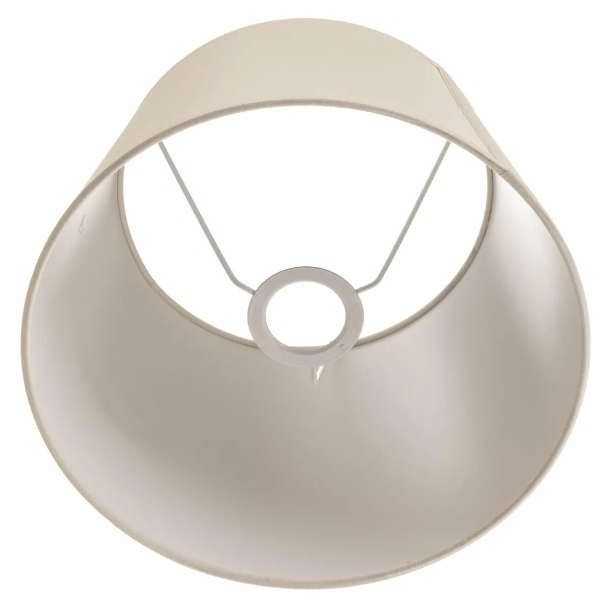 abatjour_cone_hauteur_cm_chintz_crublanc_3-1.webp Outlet Duolla Abat-jour Cone hauteur 18 cm, chintz écru/blanc