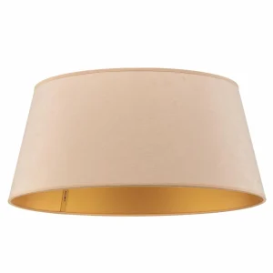 Hot Duolla Abat-jour Cone hauteur 22,5 cm, écru/doré