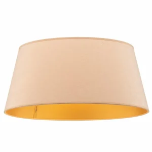 Hot Duolla Abat-jour Cone hauteur 22,5 cm, écru/doré