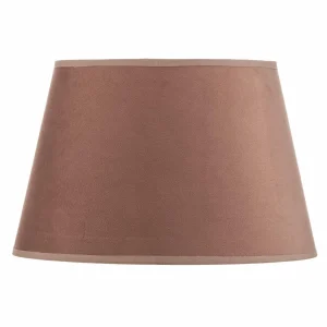 Outlet Duolla Abat-jour Cone hauteur 18 cm, rose/doré