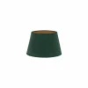 Shop Duolla Abat-jour Cone hauteur 18 cm, vert foncé/doré