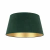 Store Duolla Abat-jour Cone hauteur 25,5 cm, vert foncé/doré