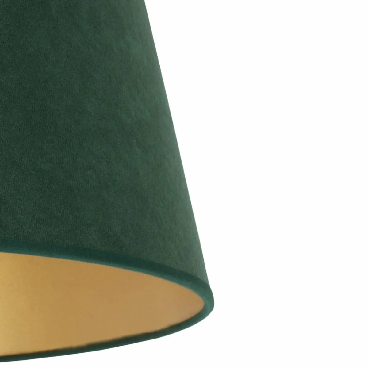 abatjour_cone_hauteur_cm_vert_foncdor_1-1.webp Shop Duolla Abat-jour Cone hauteur 18 cm, vert foncé/doré
