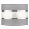 Clearance HELAM Abat-jour Helen, Ø 20 cm, E27, gris/argenté