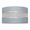 Best HELAM Abat-jour Helen, Ø 35 cm, E27, gris/argenté