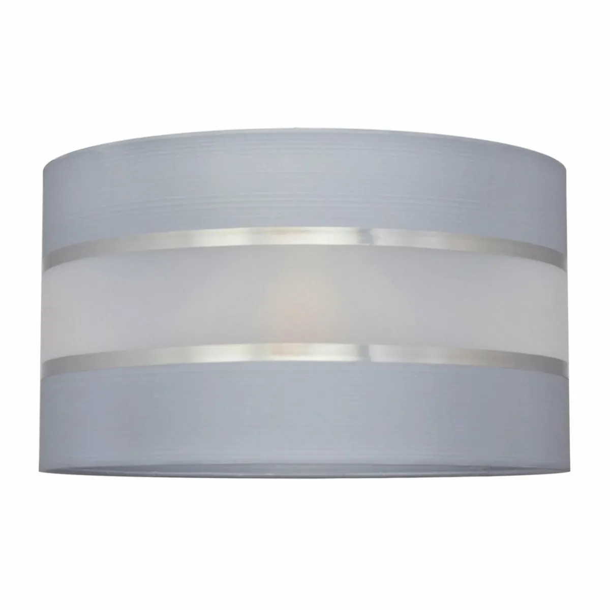 abatjour_helen__cm_e_grisargent_0.webp Best HELAM Abat-jour Helen, Ø 35 cm, E27, gris/argenté