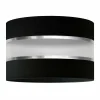 Cheap HELAM Abat-jour Helen, Ø 35 cm, E27, noir/argenté