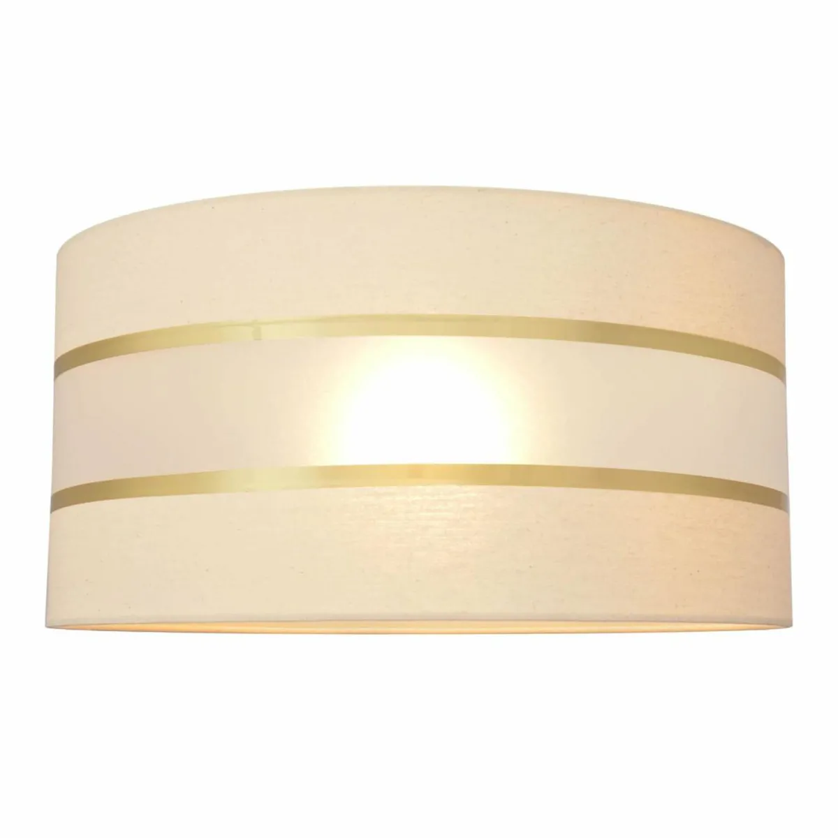 abatjour_helen_e_hauteur_cm_crmedor_1.webp Sale HELAM Abat-jour Helen E27 Ø40/hauteur 20 cm crème/doré
