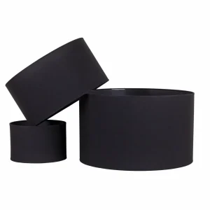 Outlet Duolla Abat-jour Roller Ø 40 cm, noir