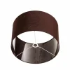 Clearance Duolla Abat-jour Roller, brun, Ø 50 cm, 30 cm de haut