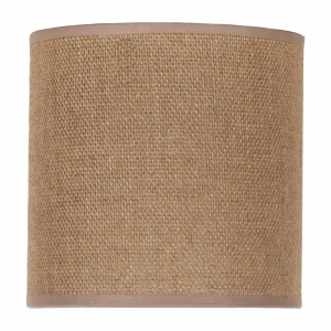 Shop Duolla Abat-jour Roller, brun clair, Ø 15cm, H 15 cm
