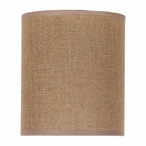 Best Duolla Abat-jour Roller, brun clair, Ø 13 cm, H 15 cm