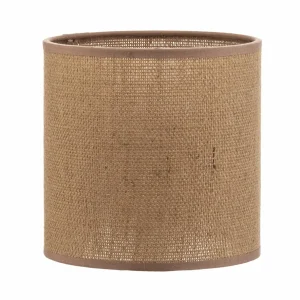 Shop Duolla Abat-jour Roller, brun clair, Ø 15cm, H 15 cm