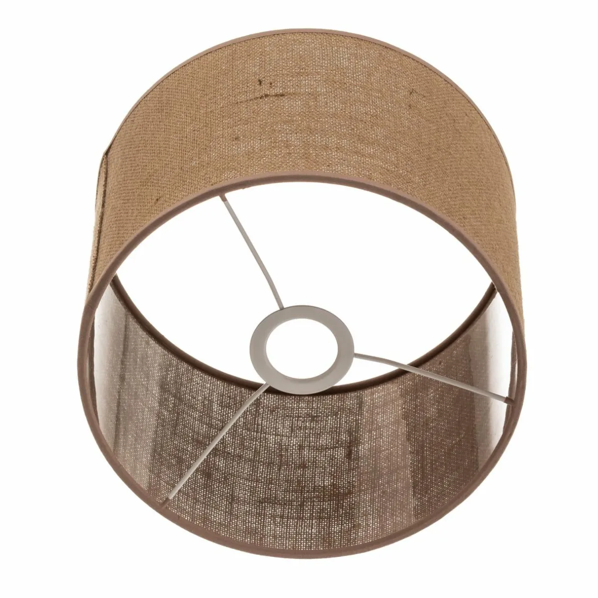 abatjour_roller_brun_clair__cm_h_cm_6.webp Store Duolla Abat-jour Roller, brun clair, Ø 25cm, H 18cm