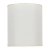 Outlet Duolla Abat-jour Roller, écru, coton, Ø 13 cm, H 15 cm