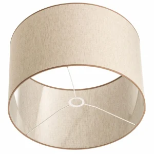 Discount Duolla Abat-jour Roller, écru, jute, Ø 50cm, H 30cm