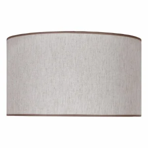 Fashion Duolla Abat-jour Roller écru/beige Ø 40 cm, 22 cm de haut