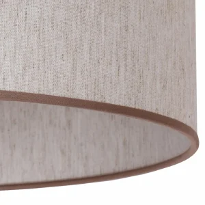 Fashion Duolla Abat-jour Roller écru/beige Ø 40 cm, 22 cm de haut