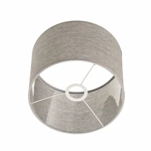 Shop Duolla Abat-jour Roller, gris, Ø 25 cm, 18 cm de haut