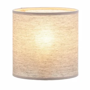 Sale Duolla Abat-jour Roller, gris, Ø 15 cm, 15 cm de haut
