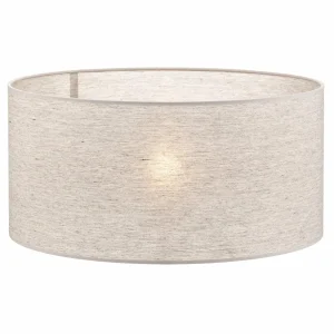 Online Duolla Abat-jour Roller, gris, Ø 50 cm, 24 cm de haut